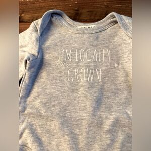 Rabbit & Bear onesie size 0-3 months